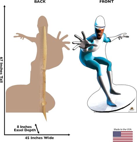 Cardboard People Jack Jack Life Size Cardboard Cutout Standup - Disney's Incredibles 2 in Saudi Arabia