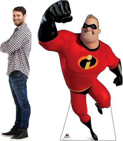 Cardboard People Jack Jack Life Size Cardboard Cutout Standup - Disney's Incredibles 2 in Saudi Arabia