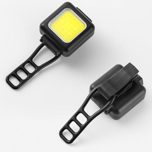 Superbright Bike Accessories COB LED - Rechargeable Bike Lights Set - Waterproof, High Lumen Front & Rear Safety Lights - Bike Lights for Night Riding in Kuwait