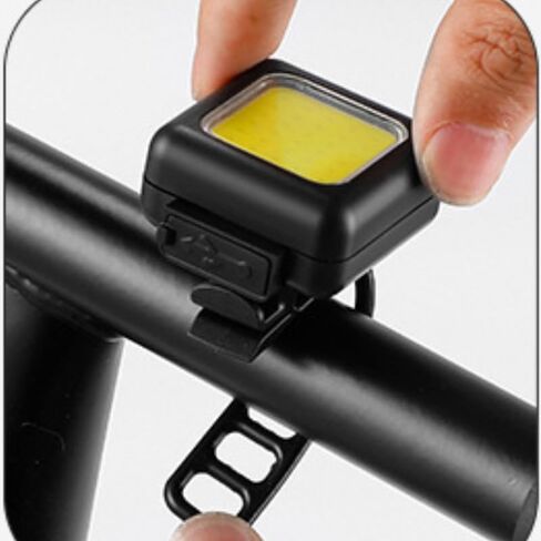 Superbright Bike Accessories COB LED - Rechargeable Bike Lights Set - Waterproof, High Lumen Front & Rear Safety Lights - Bike Lights for Night Riding in Kuwait