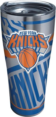 كوب Tervis ذو الجدران الثلاثية NBA New York Knicks المعزول يحافظ على المشروبات باردة وساخنة، 30oz - الفولاذ المقاوم للصدأ، طلاء in Saudi Arabia