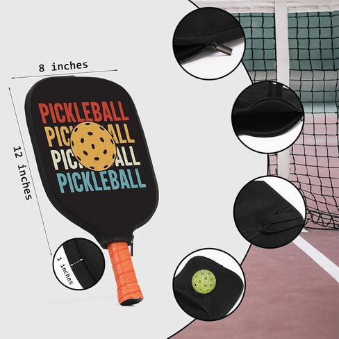Pickleball Paddle Cover Pickleball Gifts for Men Women Pickleball Accessories Pickleball Paddle Case in Saudi Arabia