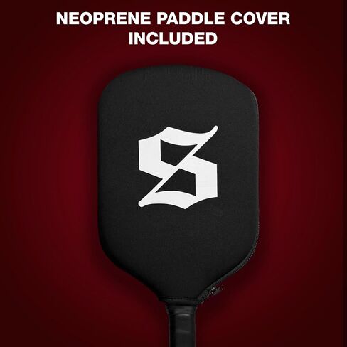 Spartus Gladius Centurion Carbon Fiber 16mm Pickleball Paddle - Thermoformed with Foam Injected Walls - Includes Paddle Cover in Saudi Arabia