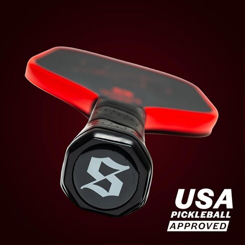 Spartus Gladius Centurion Carbon Fiber 16mm Pickleball Paddle - Thermoformed with Foam Injected Walls - Includes Paddle Cover in Saudi Arabia