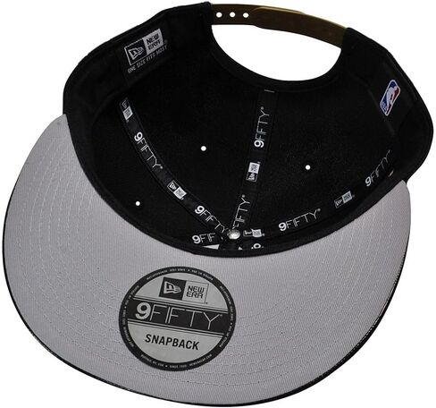 New Era Chicago Bulls 9FIFTY 6X NBA Finals Champions Retro Hook 11 Gratitude Snapback Cap, Hat, Black White Gold in Saudi Arabia