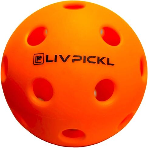 Pickleballs | 26 Holes | Indoor | Soft Court | High Visibility and Good Balance | Official Size & Weight - Durable - Consistent Bounce in Saudi Arabia