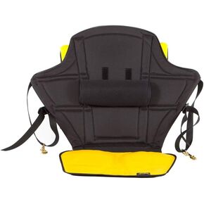 Kayak Fishing Seat for Anglers Fishermen 20" High Back Support with Lumbar Roll and Nylon gel seat for Big Catch kayaking comfort