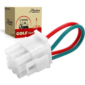 Roykaw Jumper Run Plug for 28-Current EZGO RXV 2008-Up Electric Golf Cart，OEM#608039