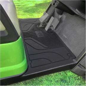 10L0L Golf Cart Floor Mat for Yamaha G29 Drive/Drive 2,high Temperature Resistant Silica Gel Mat,8mm Thick Not Deformed Non-Slip Non Curl up Odorless Golf Cart Floor Liner Mat