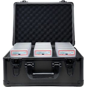 XL-99 Slab Graded Card Metal Storage Case | PSA BGS CGC SGC | Durable Aluminum XL Case for Graded Sports & Trading Cards | PSA Card Case & Slab Storage Box (Grey)
