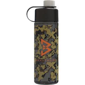 Tea of a Kind TOAK Reusable Water Bottle Starter Kit - Includes 3 Caps to Mix With Your Water, Portable Flavor Caps (Beast Mode Bottle)
