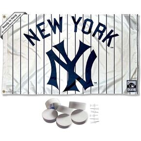 New York Yankees Vintage Pinstripes Banner and Tapestry Wall Tack Pads