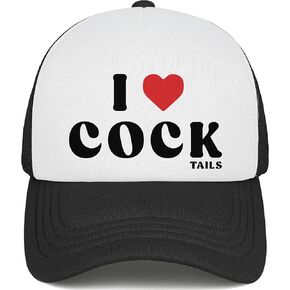Funny Trucker Hat Funny Hats for Men and Women Humorous Baseball Cap with Cotton Front and Breathable Mesh Back