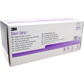 3M R1540 Steri-Strip Wound Closure Strips - 1/8" x 3" - Box of 50