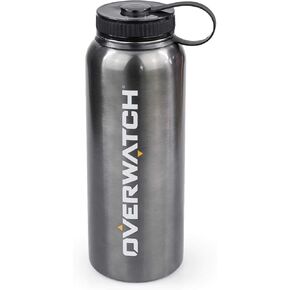 JUST FUNKY Overwatch Collectibles | Stainless Steel Water Bottle with Lid