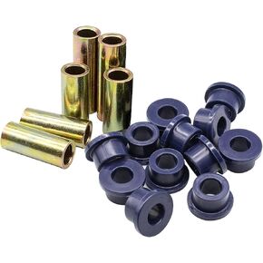 Front Upper A Arm Suspension for Club Car DS Gas/Electric Golf Cart,Polyurethane Bushing and Sleeve Kit 1016346 1016349 1016350