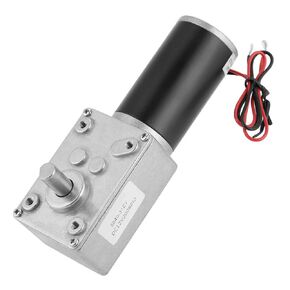 31ZY Motor, 12V 200RPM 5840-31ZY Permanent Magnet DC Turbo Worm Geared Motor Reduction Motor Motor Geared Motor