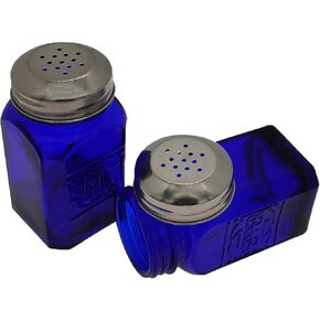 Vintage Salt and Pepper Shakers (Green, Medium)