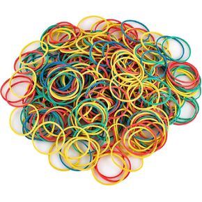 Hongyitime 120 PCS Large Rubber Bands, 3 Color, Big Rubber Bands,File Bands Rubber,Giant Rubber Bands, Elastics Bands, Long Rubber Bands, Colored Rubber Bands for Office,Large rubberbands