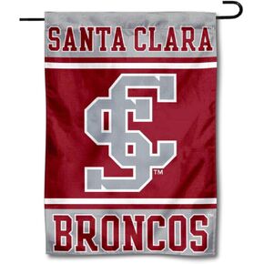 College Flags & Banners Co. Santa Clara Broncos Garden Flag