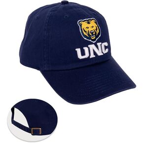 Desert Cactus University of Northern Colorado Baseball Hat UNC Bears Vamos Embroirderd Hats Cap Adjustable Cloth Strap Adult (Style A) Blue