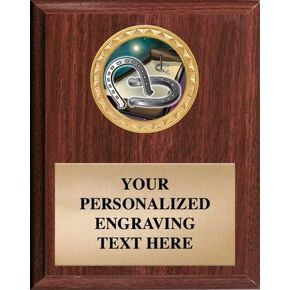 Horseshoes Plaques Make A Great Award & Trophy. You Can Add Your Own Free Engraving.