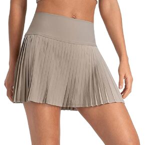Vita Stand Up Skirt | Women's Tennis Pleated Golf Skorts for Woman High Waisted Lightweight Athletic with Shorts Pockets