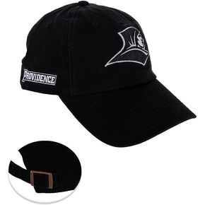 Desert Cactus Providence College Baseball Hat Friars PC Brimmed Embroirderd Hats Cap Adjustable Cloth Strap Adult (Style B) Black