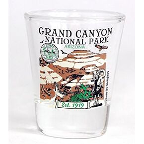 Grand Canyon Arizona National Park Series Collection Shot Glass