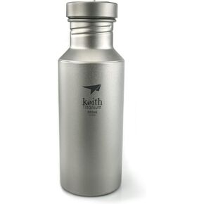Keith Titanium Ti3031 Plastic-Free Sport Bottle - 18.6 fl oz