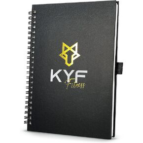 Journal – Premium Log Book & Workout Planner Designed by Gym Experts, 12 Weeks Workout & Macro Tracker, Gym Hardcover Notebook, Exercise Journal for Men & Women, Undated A5 Size