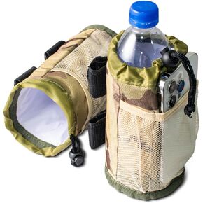 2-PK Golf Cart Cup Holder,Water Cup Organizer for Golf Cart/Motorcycle/UTV/Walker Bike/Wheelchair Universal Water Bottle Holder,Camouflage