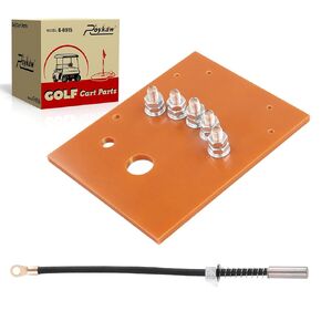 Roykaw Golf Cart Speed ​​Control Wiper Contact Switch N Speed ​​Switch Board متوافق مع موديلات EZGO الكهربائية (1965-1981)، OEM# 16177-G1، 14898-G1، 71750-75