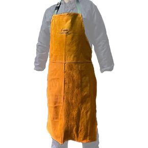 Leather Work Shop Apron, Buckle straps, Heat & Flame Resistant Heavy Duty Welding Apron