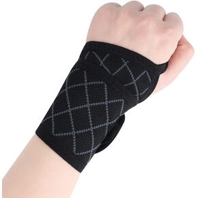 2 Pack Wrist Brace Wrist Wraps for Women, Carpal Tunnel Wrist Brace Wrist Straps for Weightlifting, Thumb Brace Wrist Bands Wrist Support Carpal Tunnel Relief Wrist Brace for Carpal Tunnel