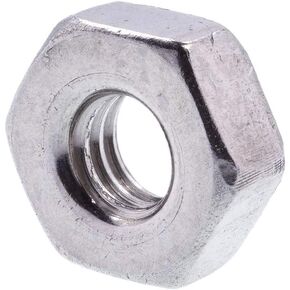 Prime-Line 9120267 Machine Screw Hex Nuts, Metric, M2.5-0.45, Grade A2-70 Stainless Steel (25 Pack)
