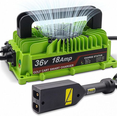 36 Volt Golf Cart Battery Charger for EZGO TXT,Replace EZGO TXT Charger 18A 36V with D Style Plug in Saudi Arabia