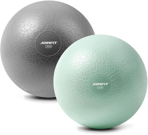 Pilates Ball Set of 2, Small Yoga Ball 8 Inch & 10 Inch Set, Small Pilates Ball Core Ball, Small Exercise Ball for Pilates, Yoga, Core Workout, Physical Therapy, Stability, Stretching in Saudi Arabia