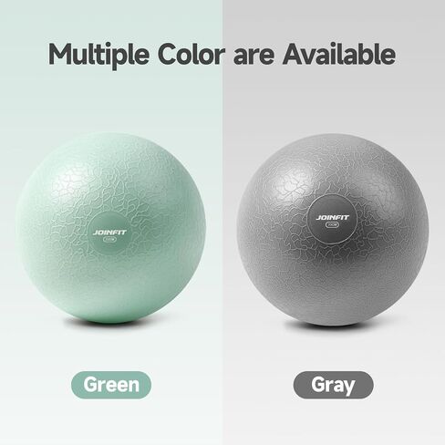 Pilates Ball Set of 2, Small Yoga Ball 8 Inch & 10 Inch Set, Small Pilates Ball Core Ball, Small Exercise Ball for Pilates, Yoga, Core Workout, Physical Therapy, Stability, Stretching in Saudi Arabia