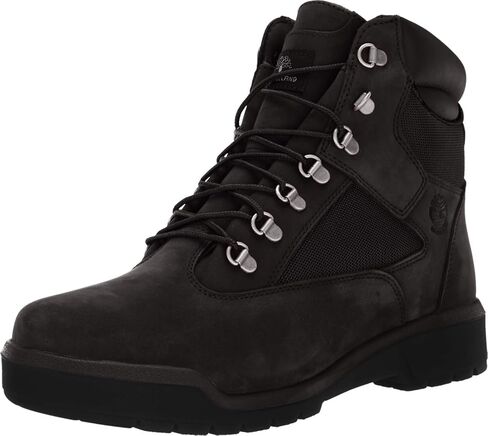 حذاء Timberland Field مقاس 6 بوصات F/L مقاوم للماء باللون الأسود Waterbuck Nubuck 10.5 in Saudi Arabia