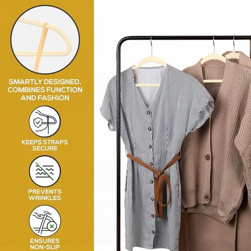 50 Pack New Premium Quality Velvet Hangers Ultra Thin Non Slip Adult Felt Space Saving Hangers for Closet Heavy Duty Coat Pants Jackets Dress Hangers 360° Swivel Hook Hold Upto 10 lbs Ivory in Saudi Arabia