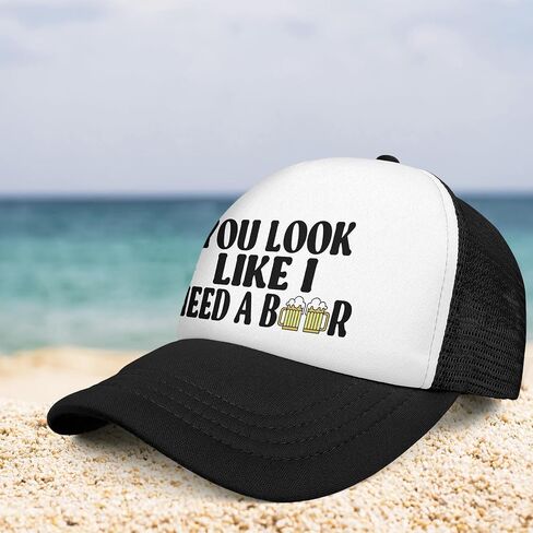 Funny Trucker Hat Funny Hats for Men and Women Humorous Baseball Cap with Cotton Front and Breathable Mesh Back in Saudi Arabia