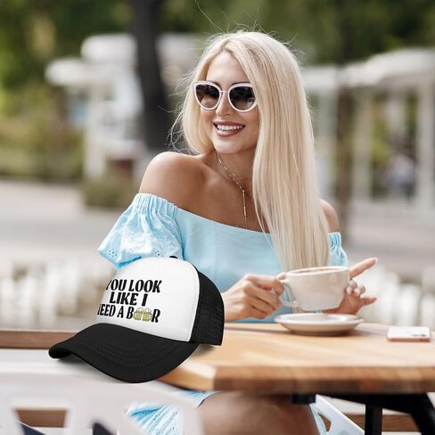 Funny Trucker Hat Funny Hats for Men and Women Humorous Baseball Cap with Cotton Front and Breathable Mesh Back in Saudi Arabia