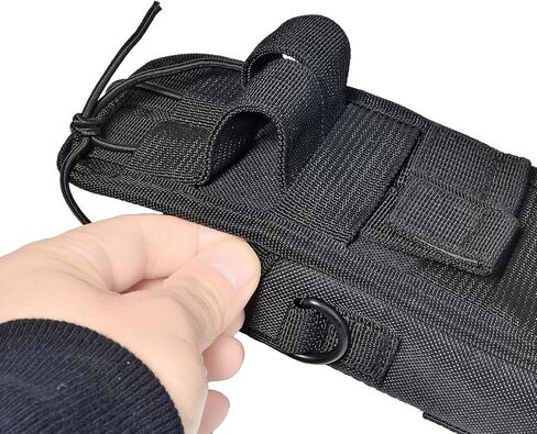 Universal Radio Molle Pouch, Heavy Duty Nylon Walke-Talkie Hostle Belt Pack MOLLE System Military for Baofeng Kenwood Yaesu Motorola Talkabout Walkie Talkie in Saudi Arabia