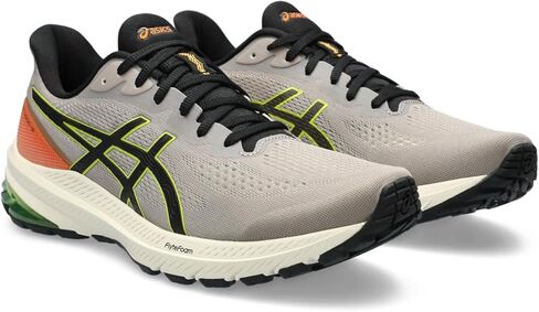 ASICS Men's GT-1000 12 Trail Running Shoes, 10, Nature Bathing/NEON Lime in Saudi Arabia