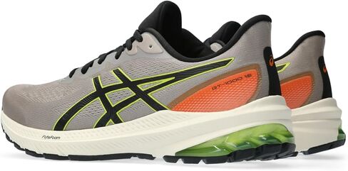 ASICS Men's GT-1000 12 Trail Running Shoes, 10, Nature Bathing/NEON Lime in Saudi Arabia