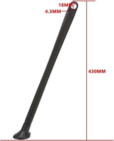 JFG RACING Dirt Bike Kickstand Side Stand Forging Aluminum With Springs For XC XCW XCF EXC EXCF 150 200 250 300 350 400 450 500 505 530 - Silver in Saudi Arabia