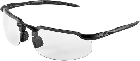 Bullhead Safety Swordfish Transition Safety Glasses With Anti Fog Lenses, Indoor/Outdoor Use, ANSI Z87+, Protective Eyewear With Anti-Scratch Coating And UV Light Protection, Matte Black Frame in Kuwait