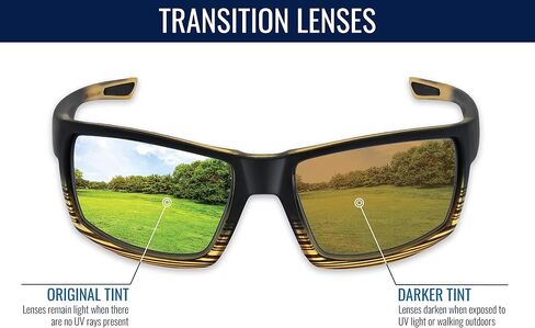 Bullhead Safety Swordfish Transition Safety Glasses With Anti Fog Lenses, Indoor/Outdoor Use, ANSI Z87+, Protective Eyewear With Anti-Scratch Coating And UV Light Protection, Matte Black Frame in Kuwait