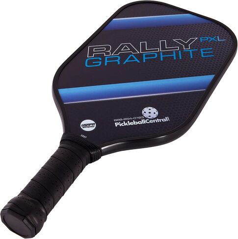 Rally PXL Graphite Pickleball Paddle | Polymer Composite Honeycomb Core, Graphite Carbon Face | Lightweight | USAPA Approved in Saudi Arabia